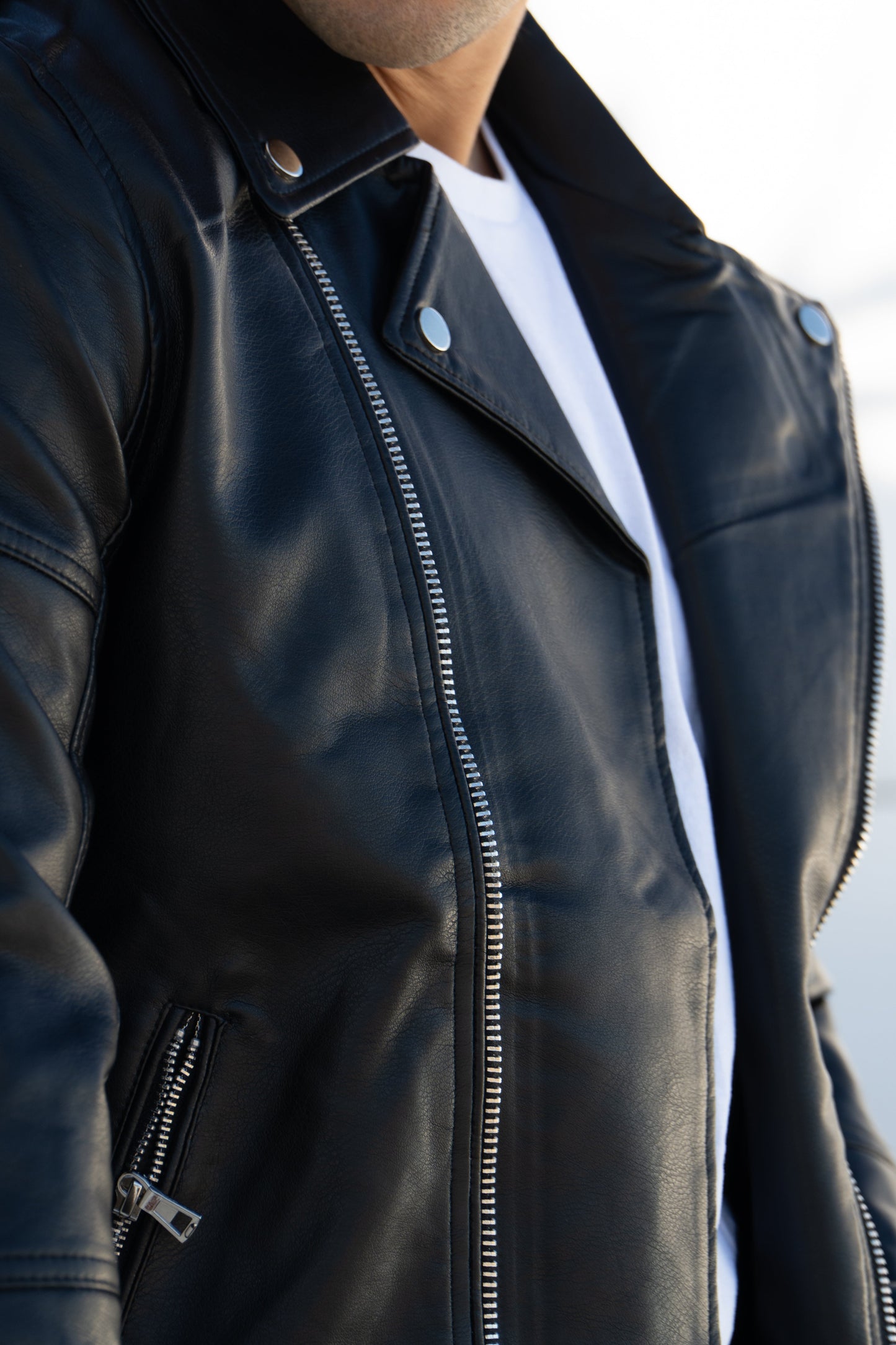 Chaqueta Cuero Munich