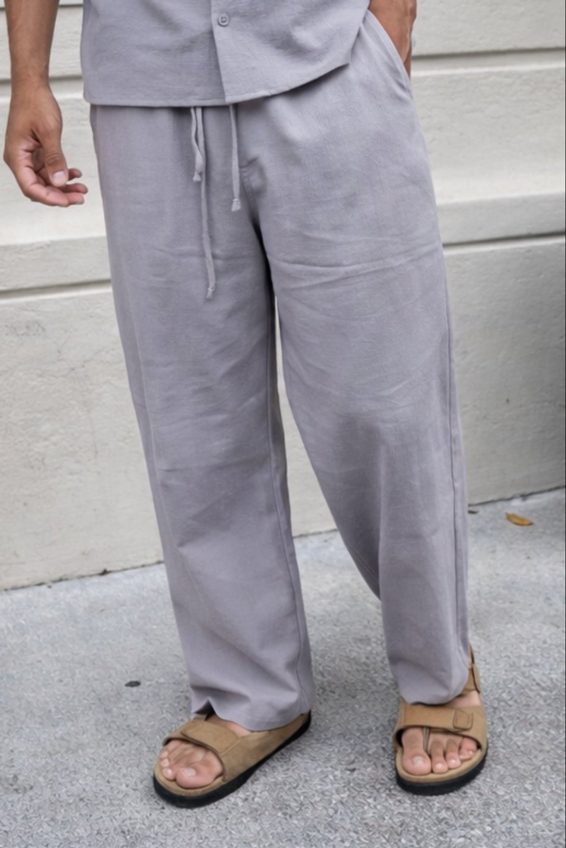 Camisa + Pantalón Gris