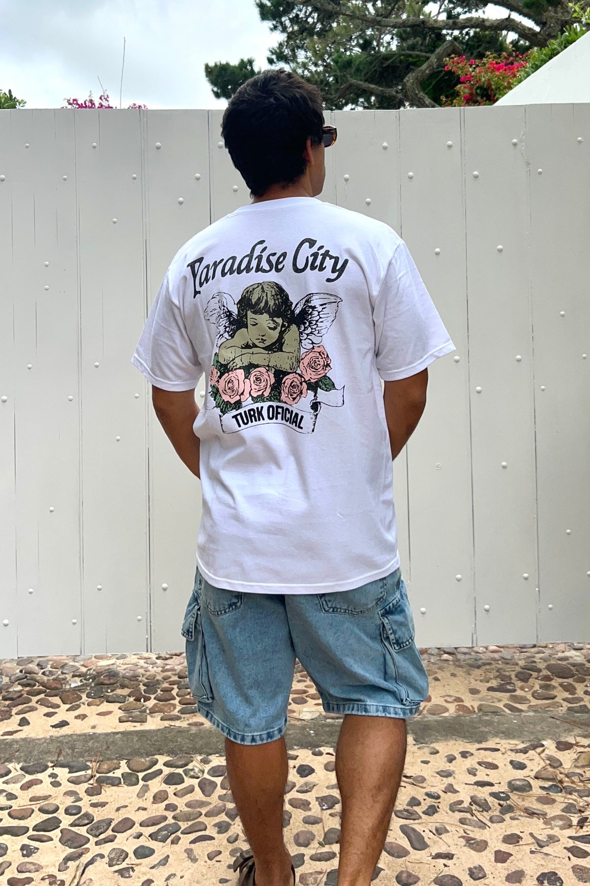 Remera Paradise Blanco