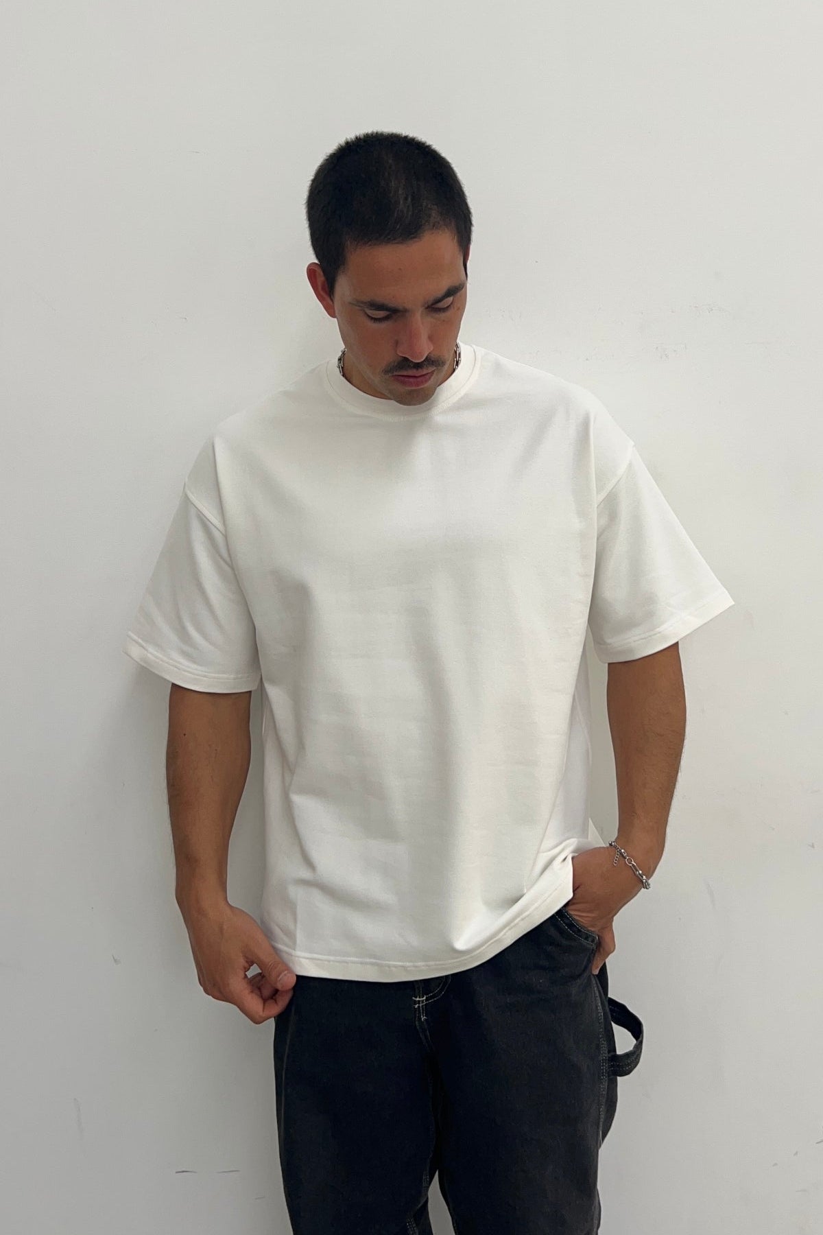 Remera Lisa Ajax Blanco