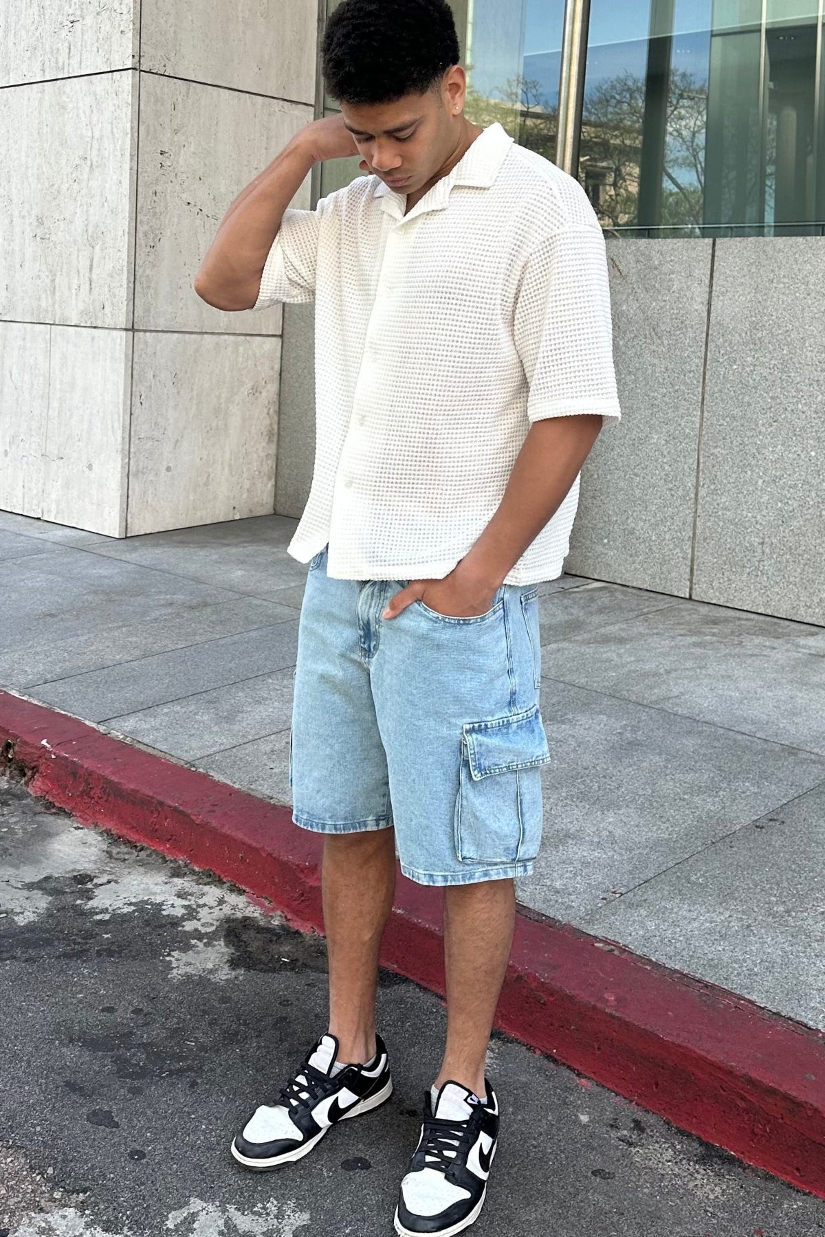 Camisa Tejida Malaga Blanca