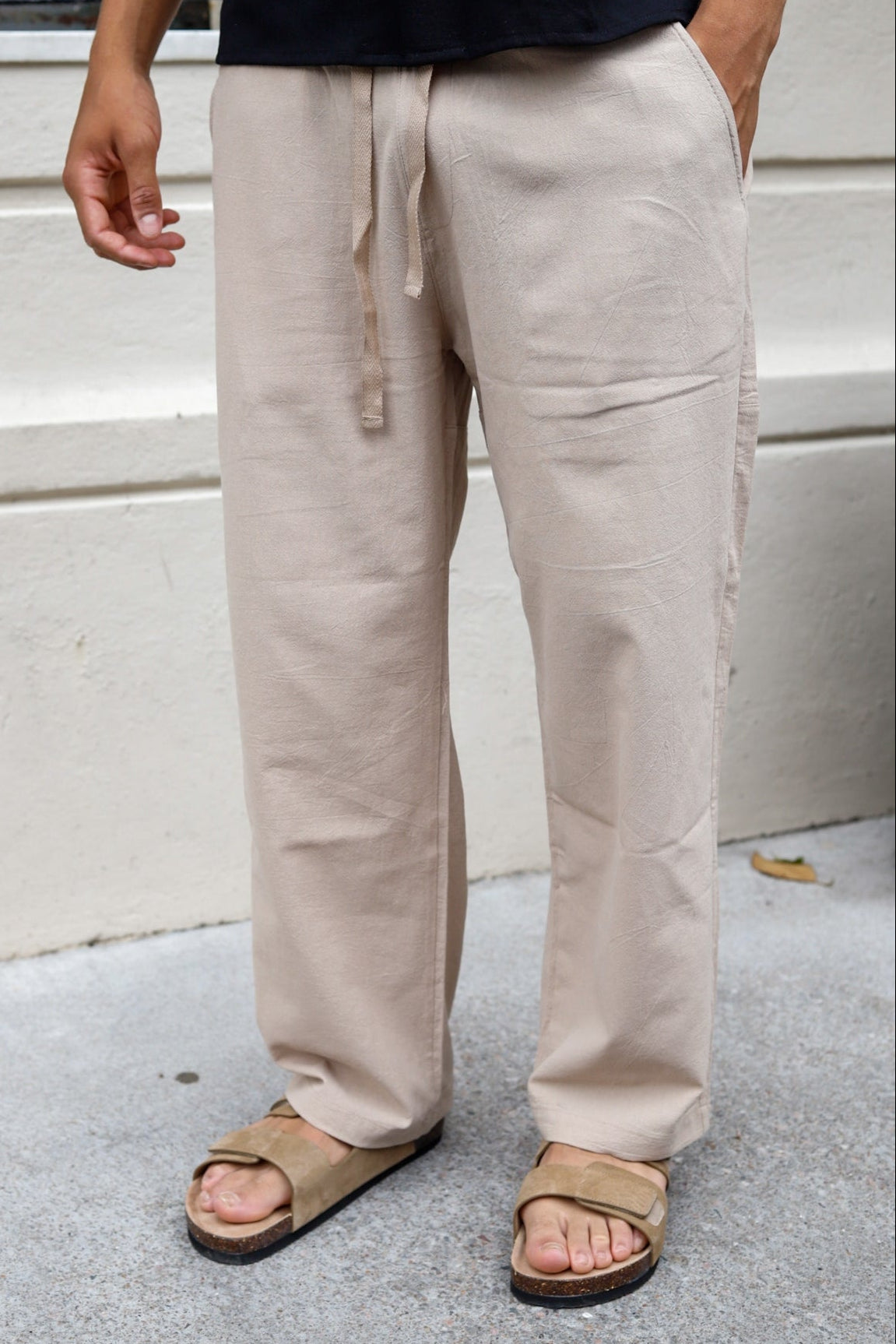 Camisa + Pantalón Beige