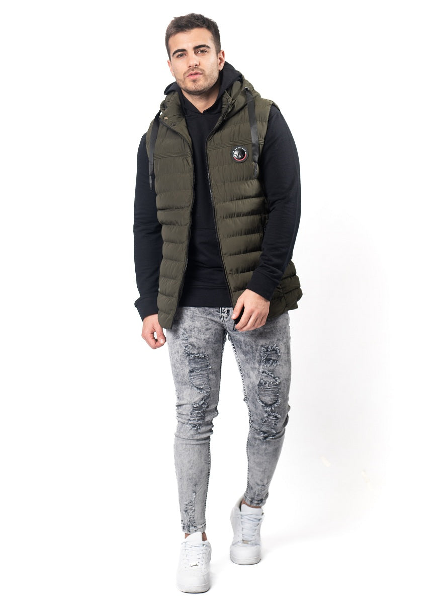 Chaleco Nylon Halan Verde