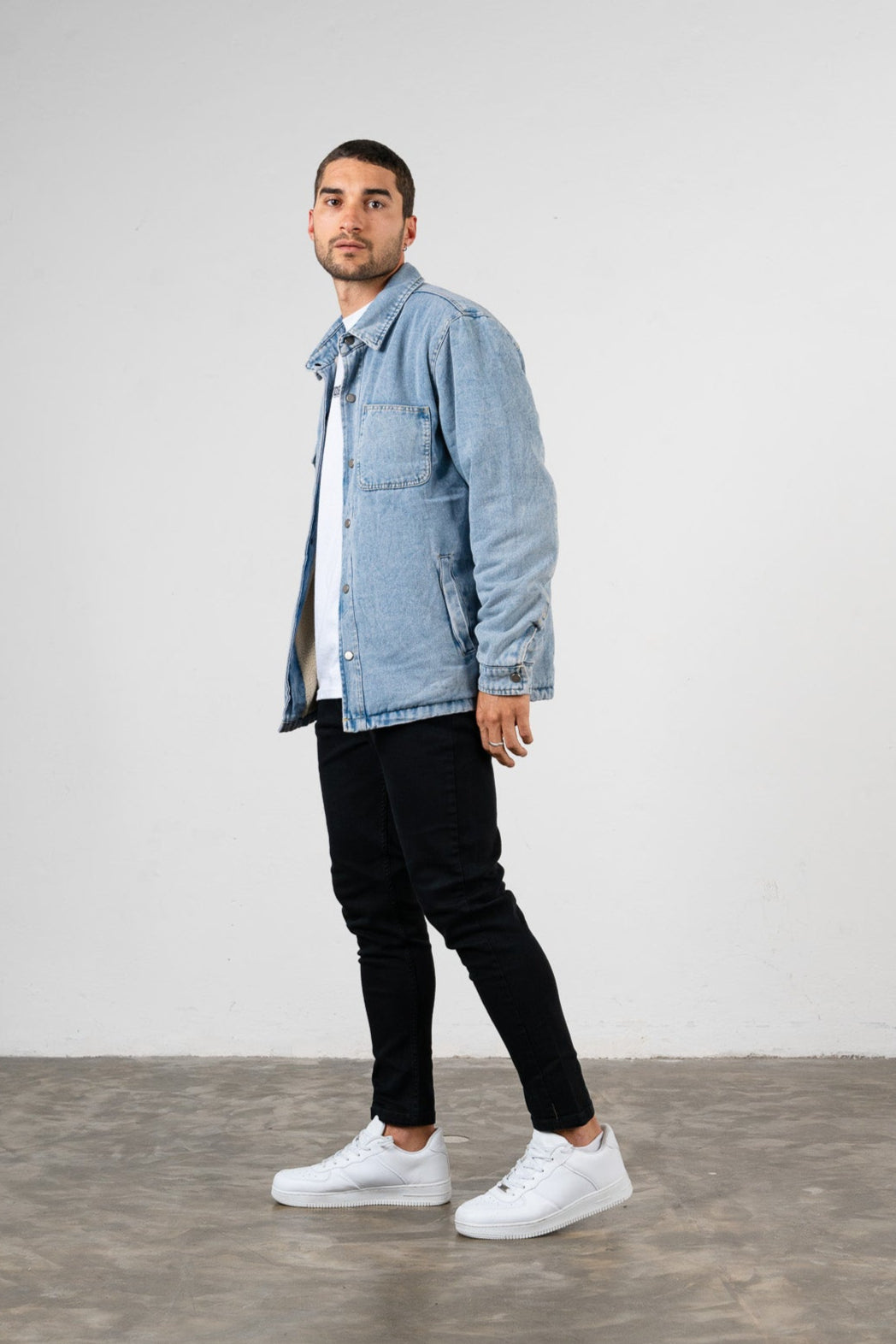 Chaqueta Jean Lucca Celeste