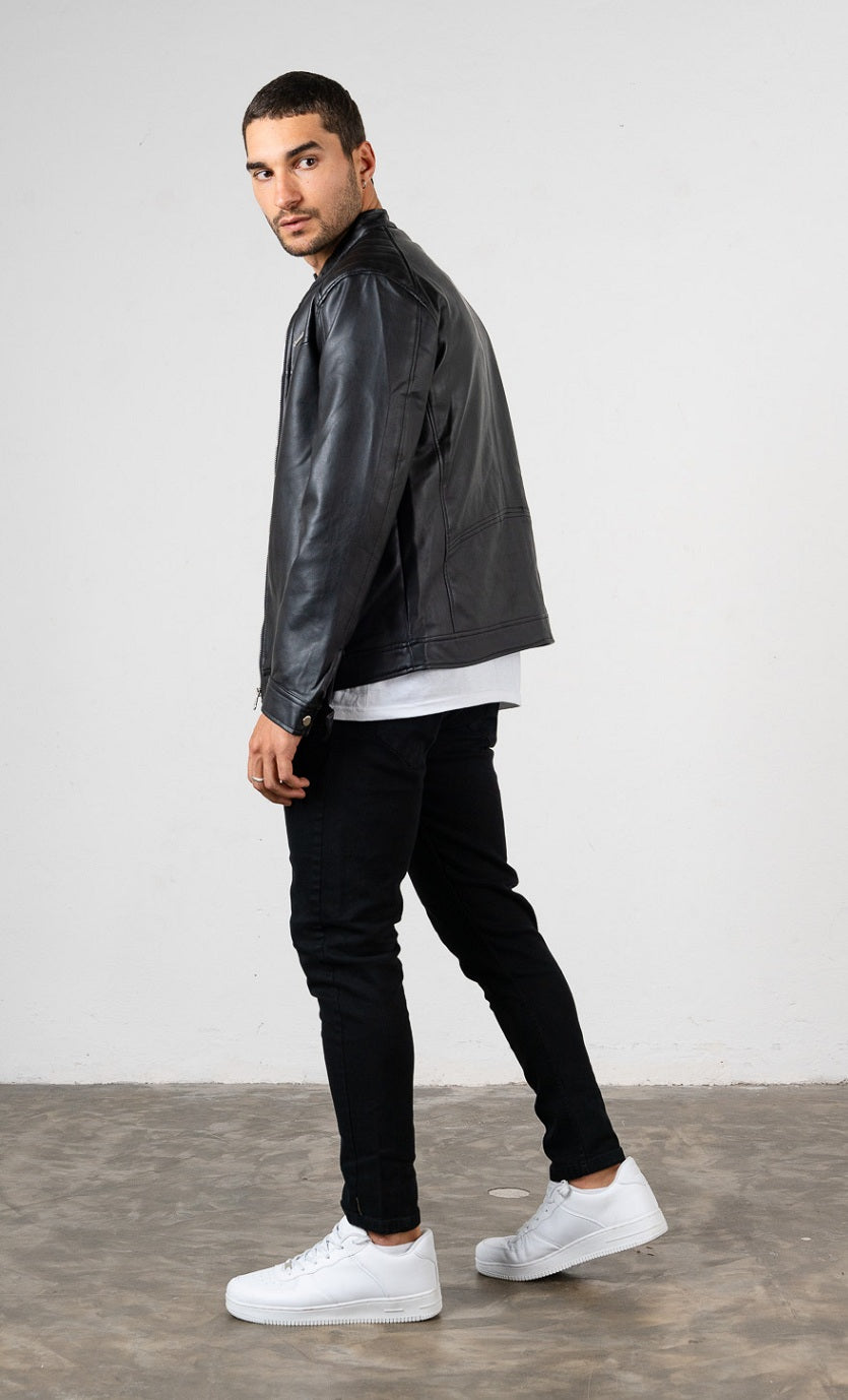 Campera Cuero Mónaco