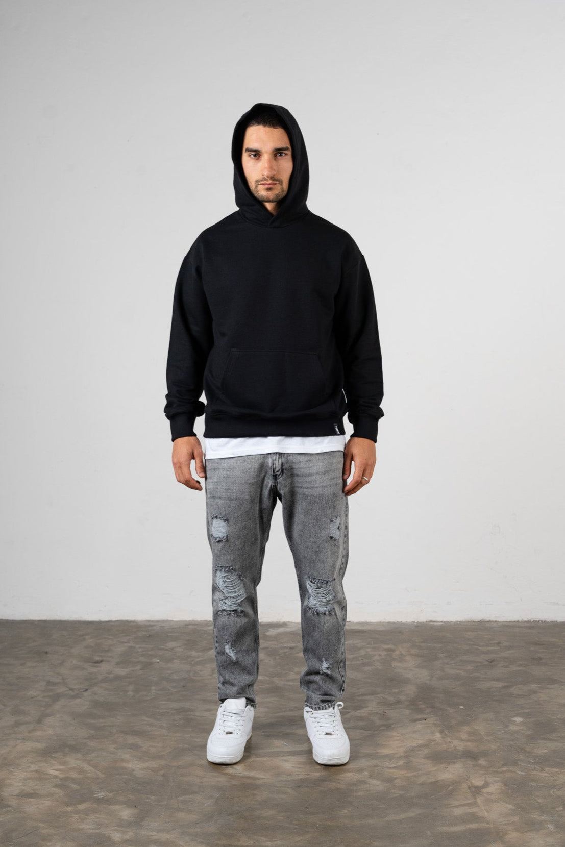 Canguro Liso Over Negro