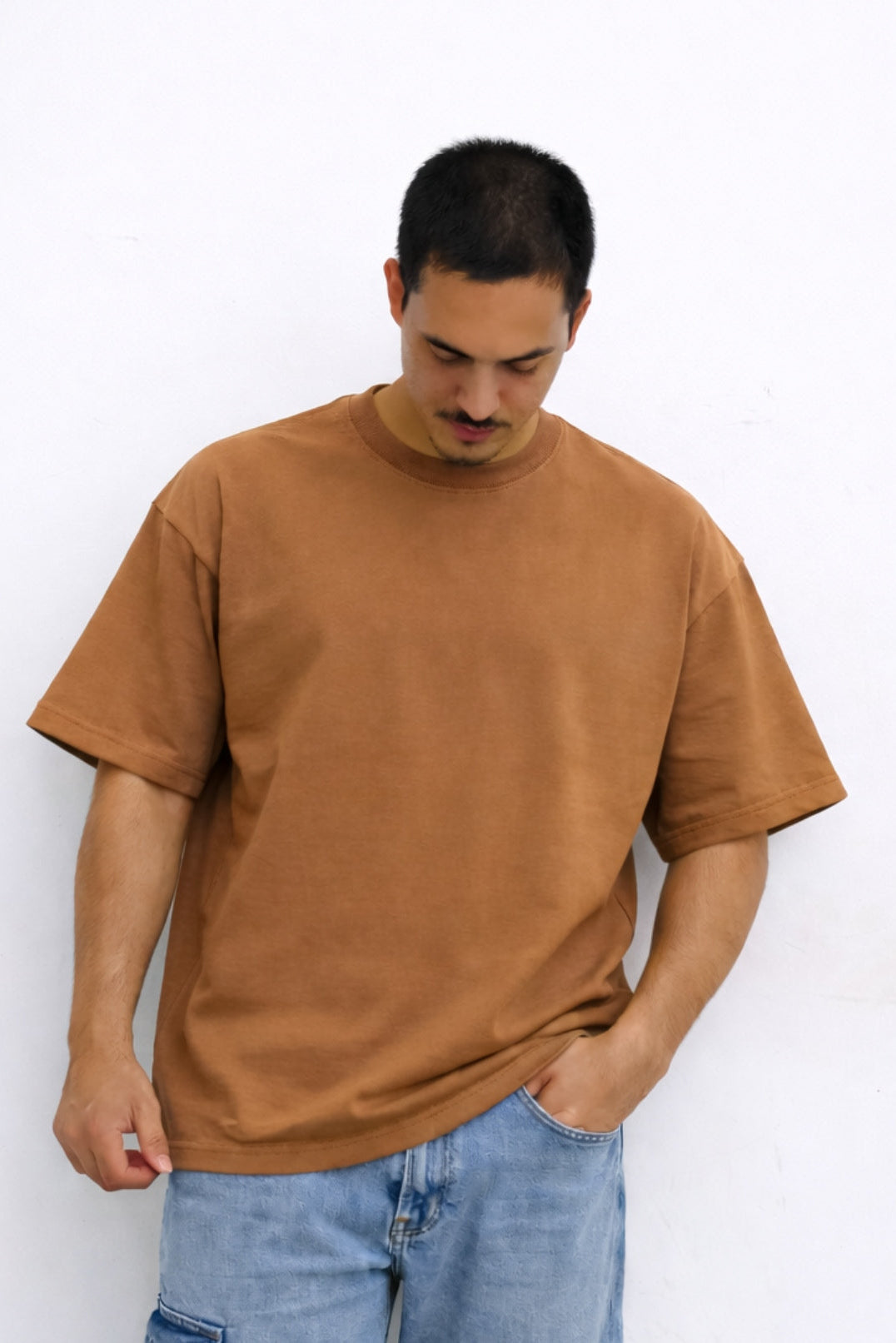 Remera Lisa Ajax Marrón