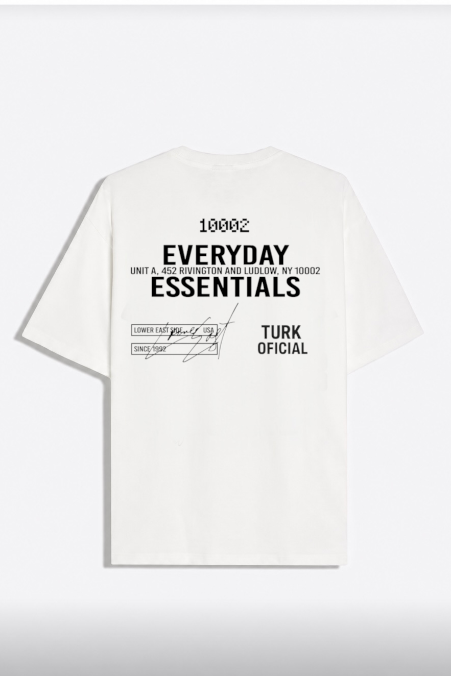 Remera Oversize everyday Blanco
