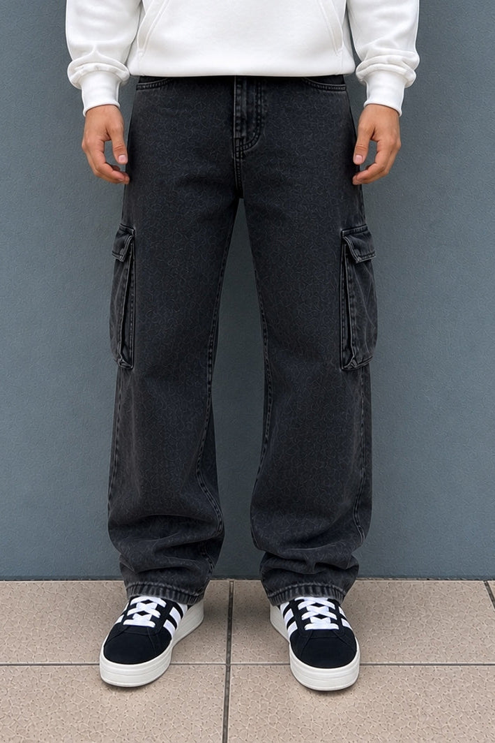 Cargo Baggy Palmer Negro