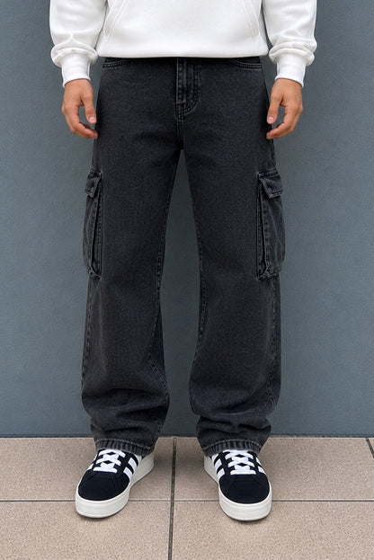 Cargo Baggy Palmer Negro