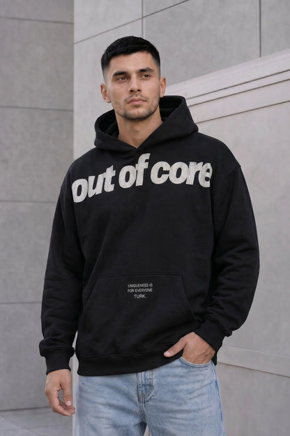 Canguro Oversize Manchester Negro
