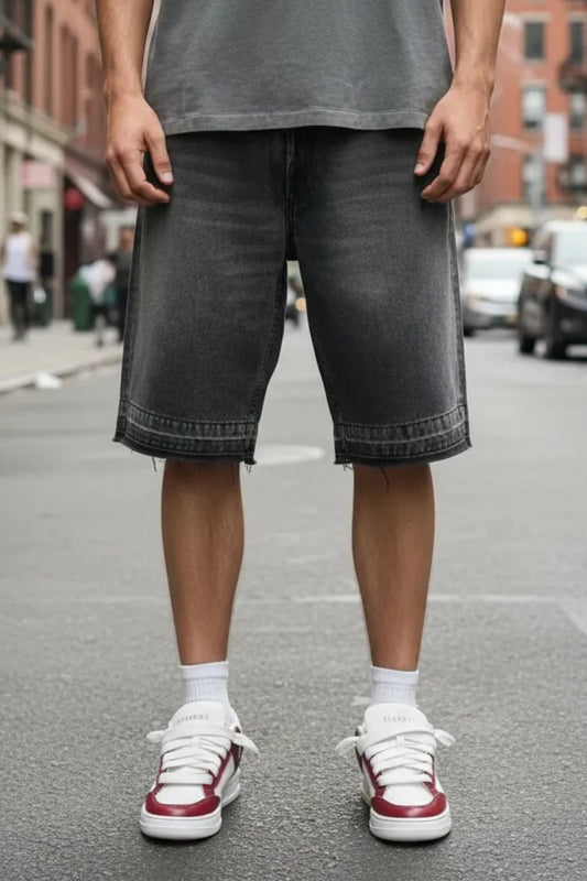 Bermuda Baggy Liberty Gris Oscuro