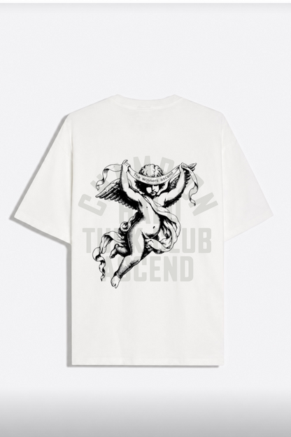 Remera Oversize Ascend Blanco