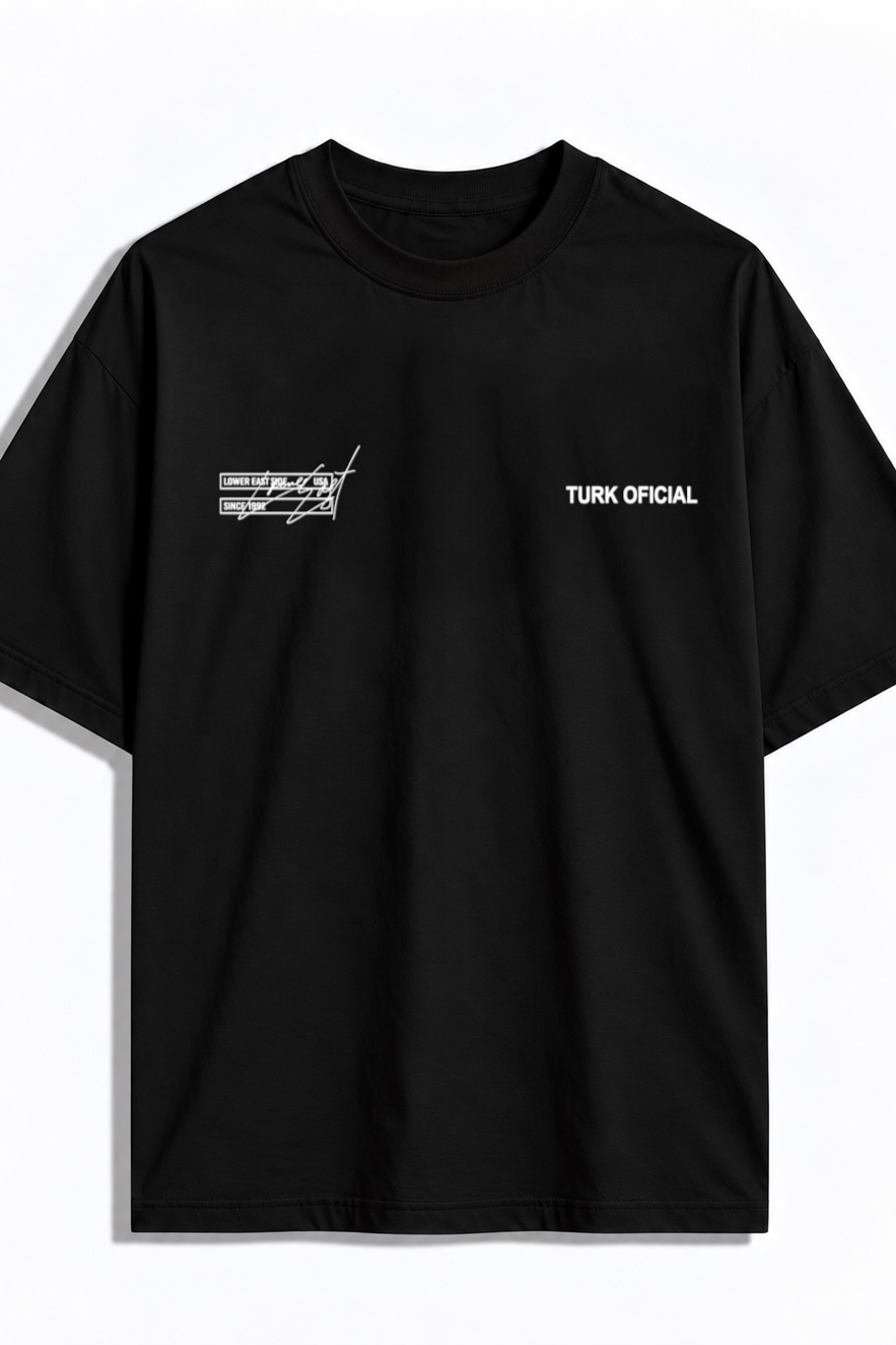 Remera Oversize everyday Negro