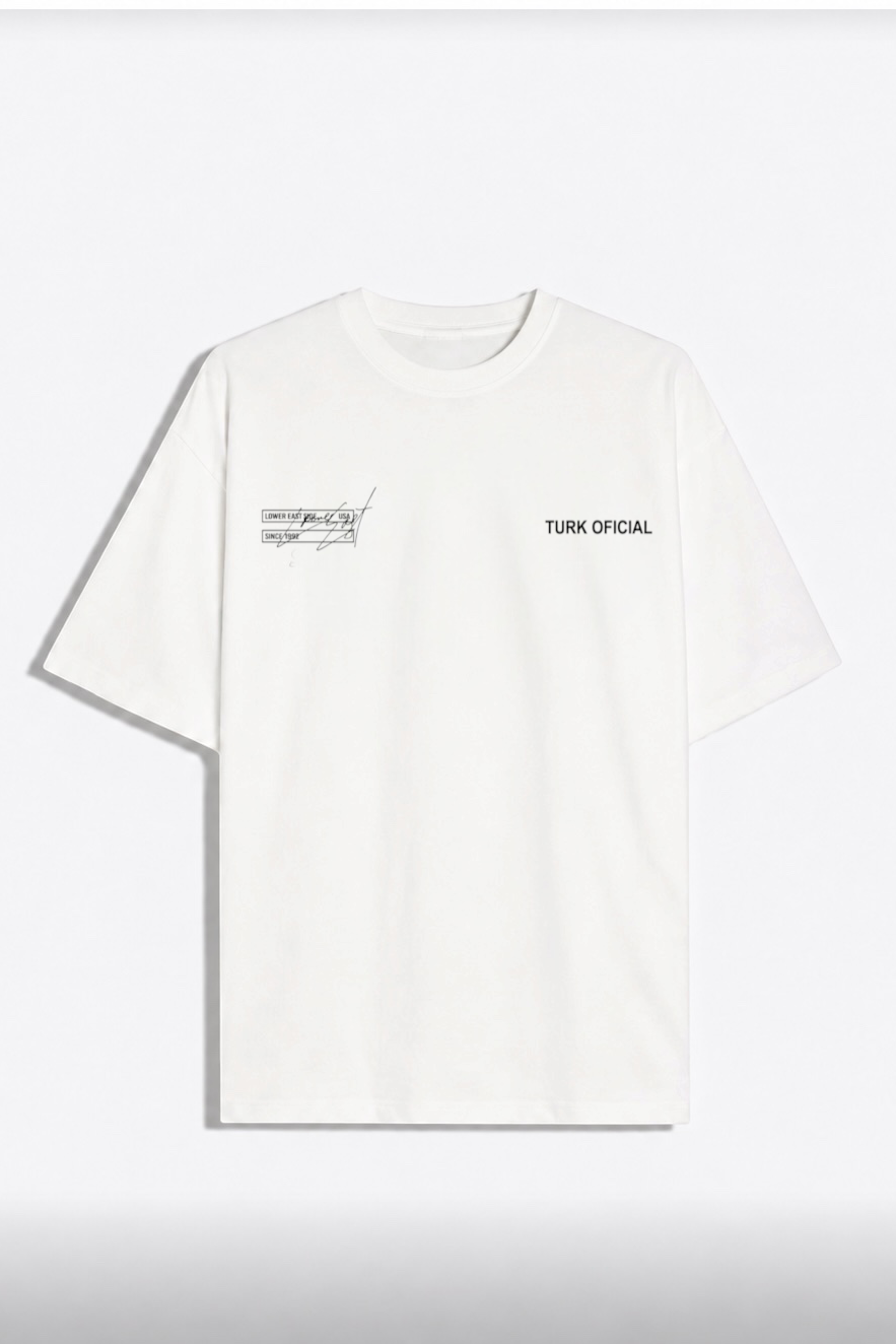 Remera Oversize everyday Blanco