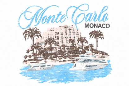 Remera Oversize MoteCarlo Blanco