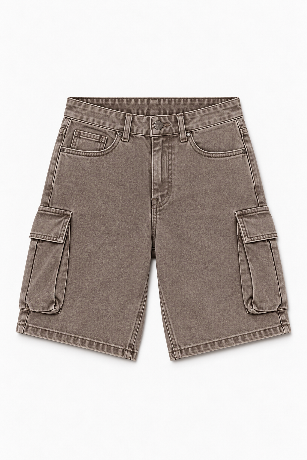 Bermuda cargo Baggy Break castaña pigmentado