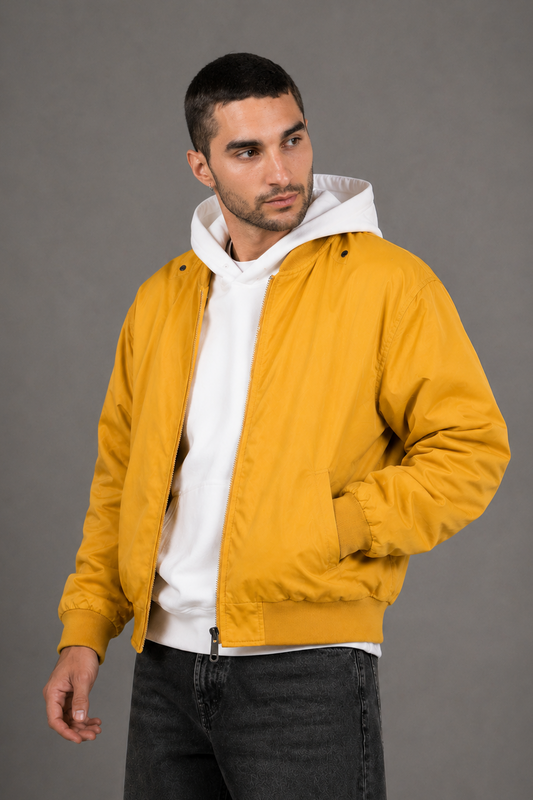 Bomber Nylon Chelsea Mostaza