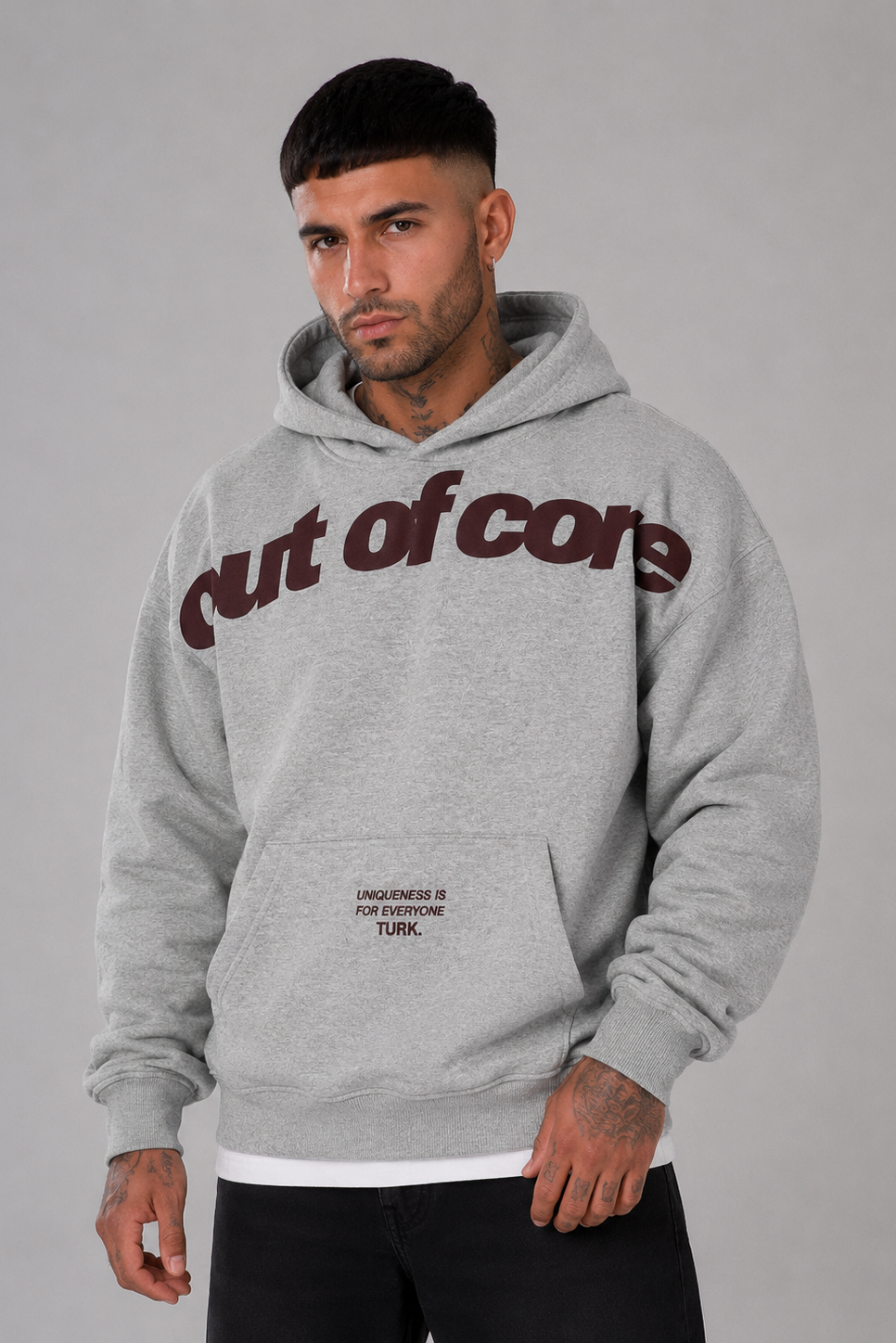 Canguro Oversize Manchester Gris