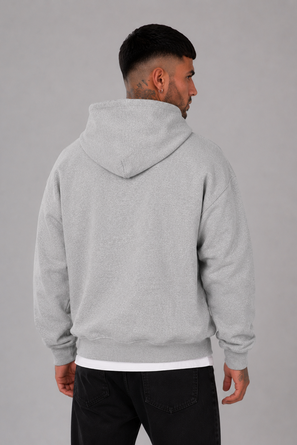 Canguro Oversize Manchester Gris