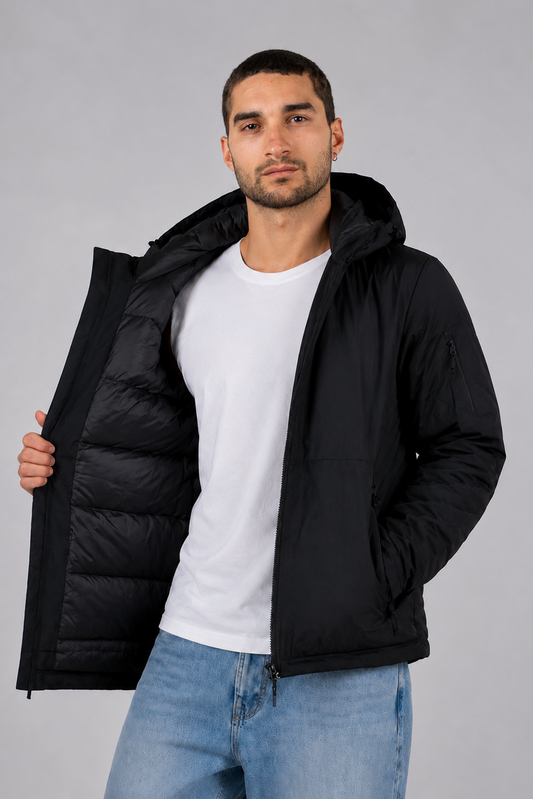 Campera Impermeable 3 en 1 Canadá Negro