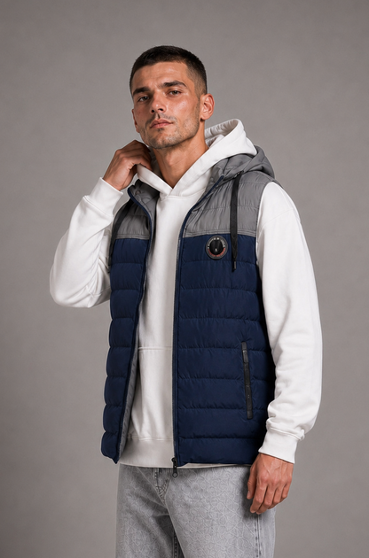 Chaleco Nylon Berlin Azul