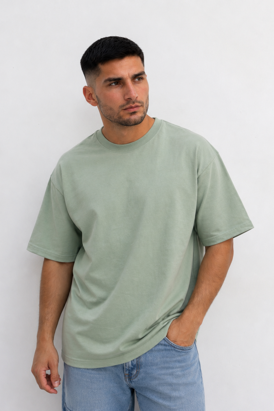 Remera Lisa Ajax Verde Claro