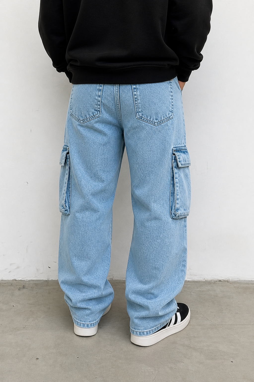 Cargo Baggy Palmer Celeste