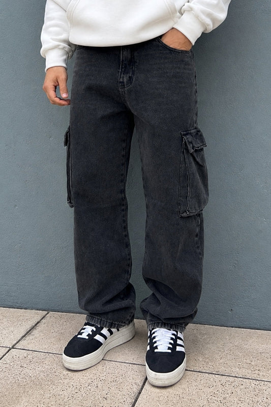 Cargo Baggy Palmer Negro