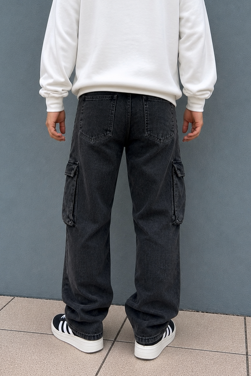 Cargo Baggy Palmer Negro