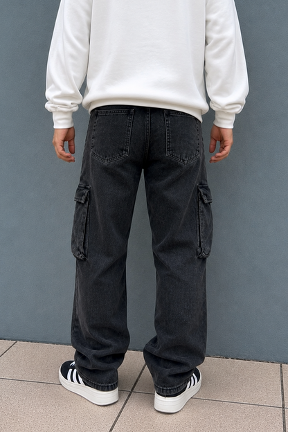 Cargo Baggy Palmer Negro