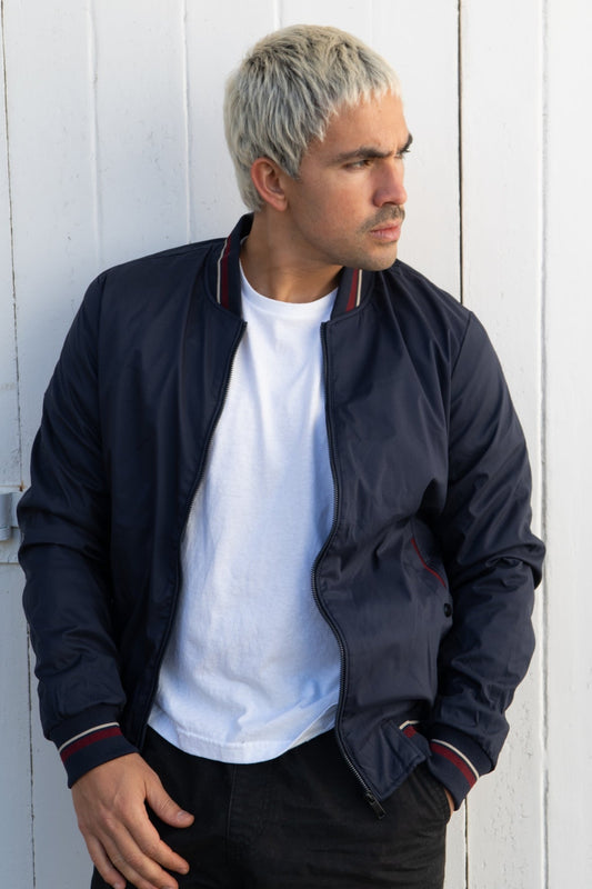 Bomber Nylon Dumas Azul