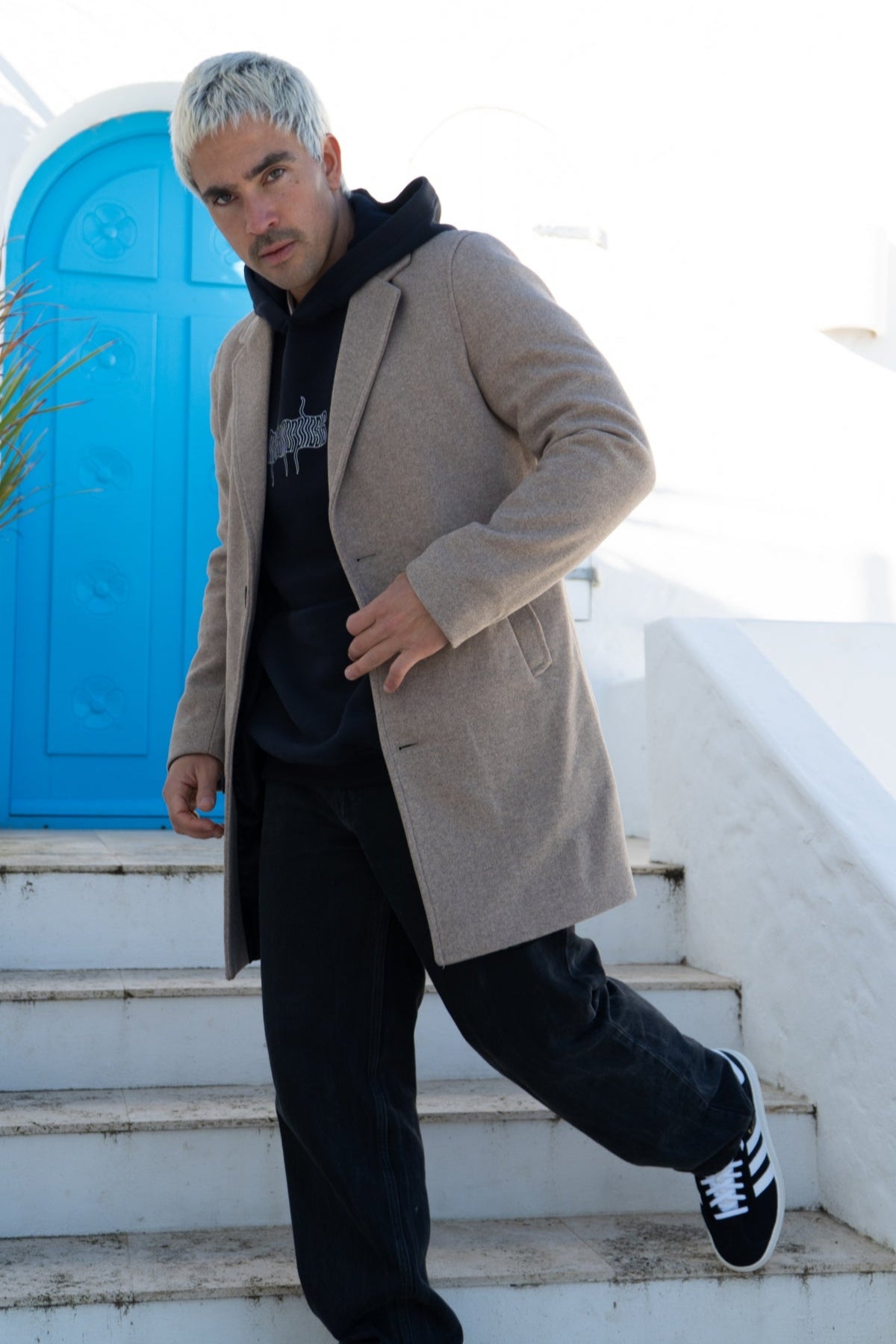 Saco Paño Napoles Beige Melange