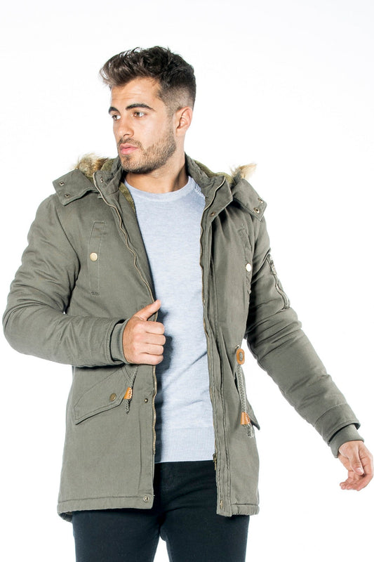 Parka Gabardina Alaska Verde