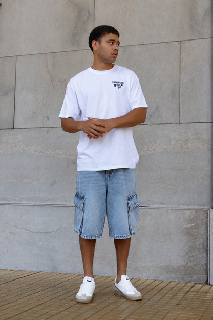 Bermuda Cargo Super Baggy Tampa Celeste