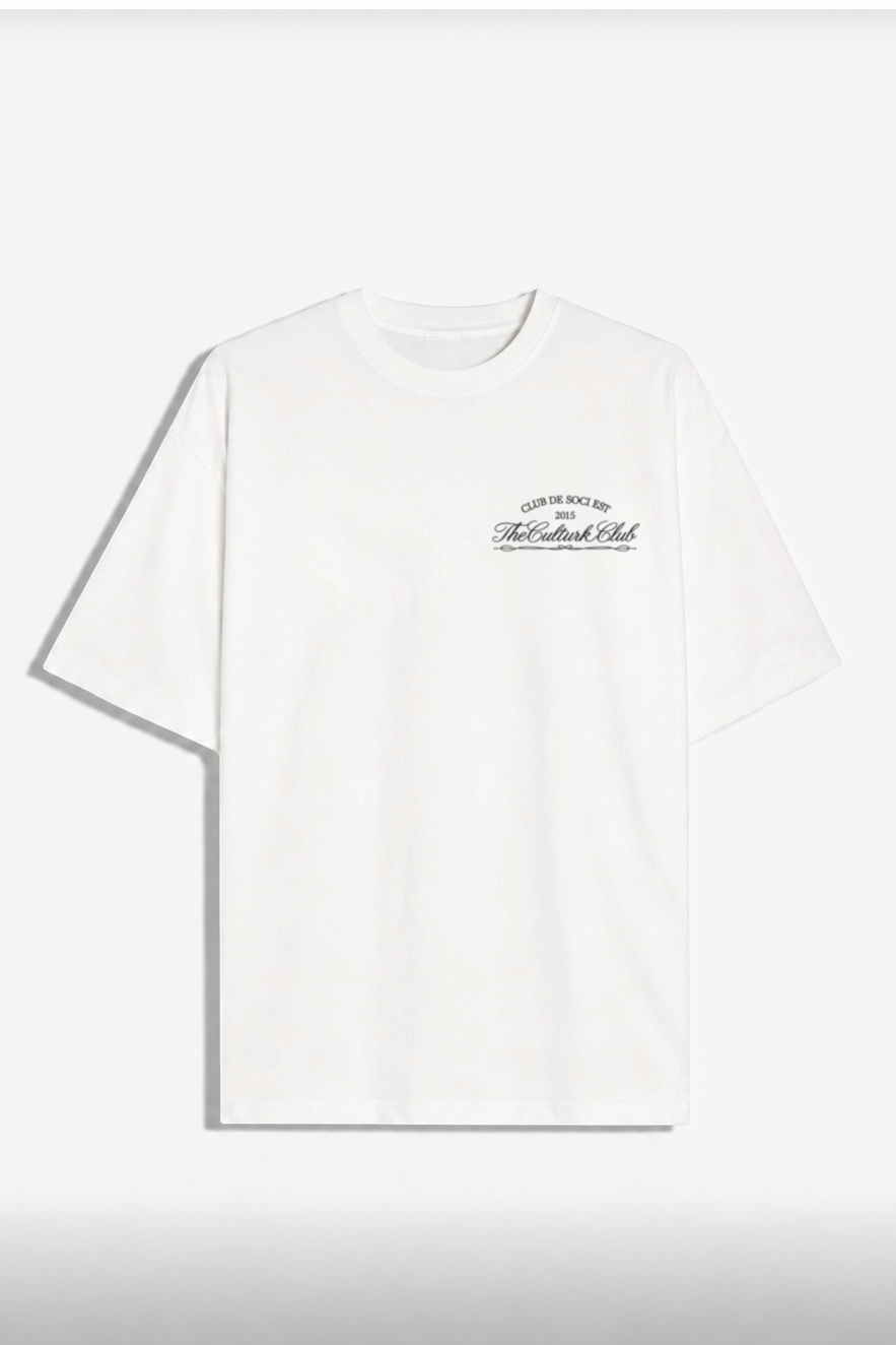 Remera Oversize Club Blanco