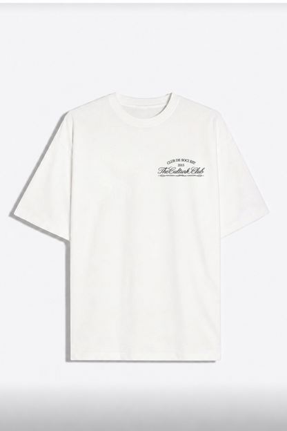 Remera Oversize Club Blanco