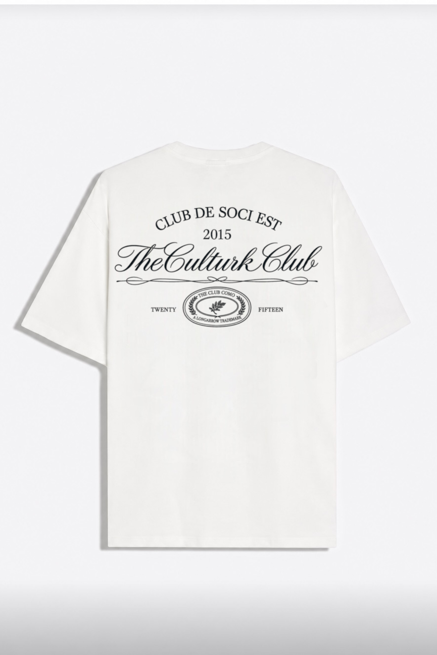 Remera Oversize Club Blanco