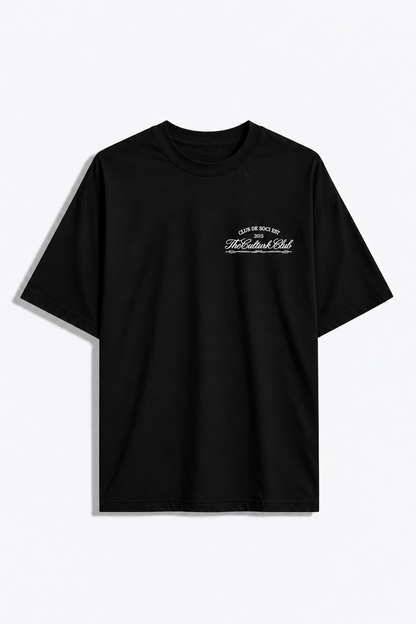 Remera Oversize Club Negro