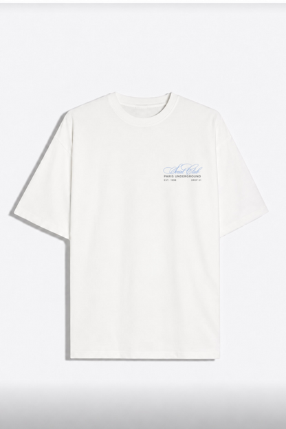 Remera Oversize Parisienne Blanco