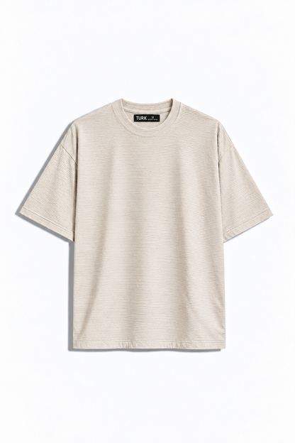 Remera algodon organico Natura crudo