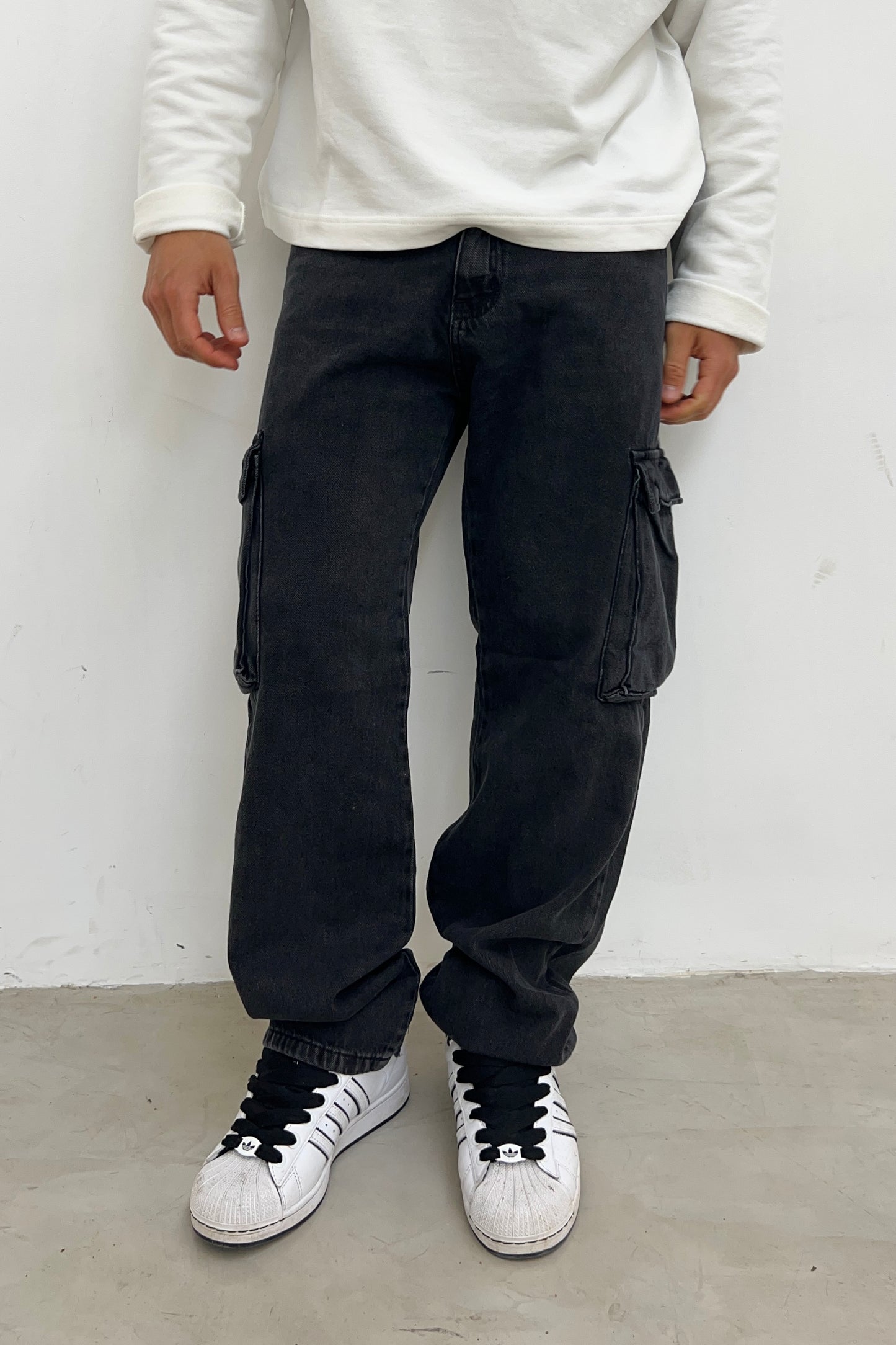 Cargo Baggy Palmer Negro