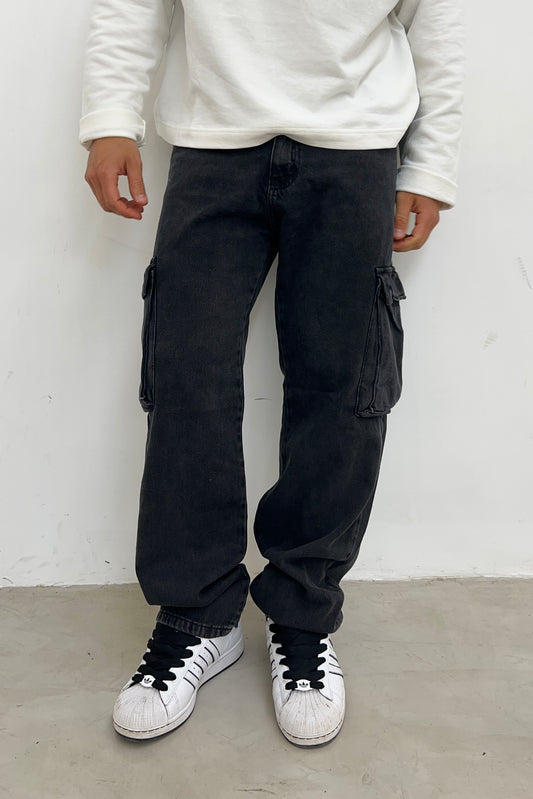 Cargo Baggy Palmer Negro