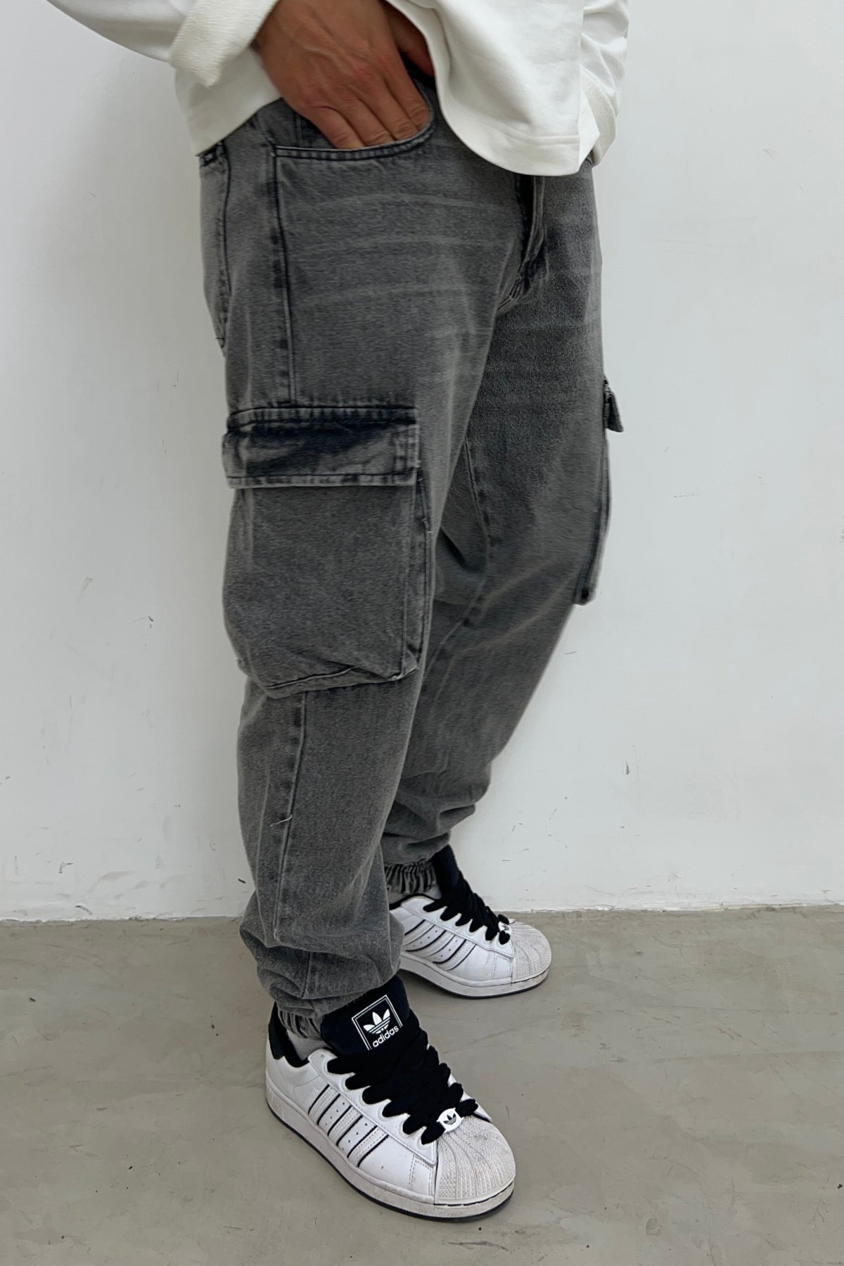 Cargo Puño Atlanta Gris Claro