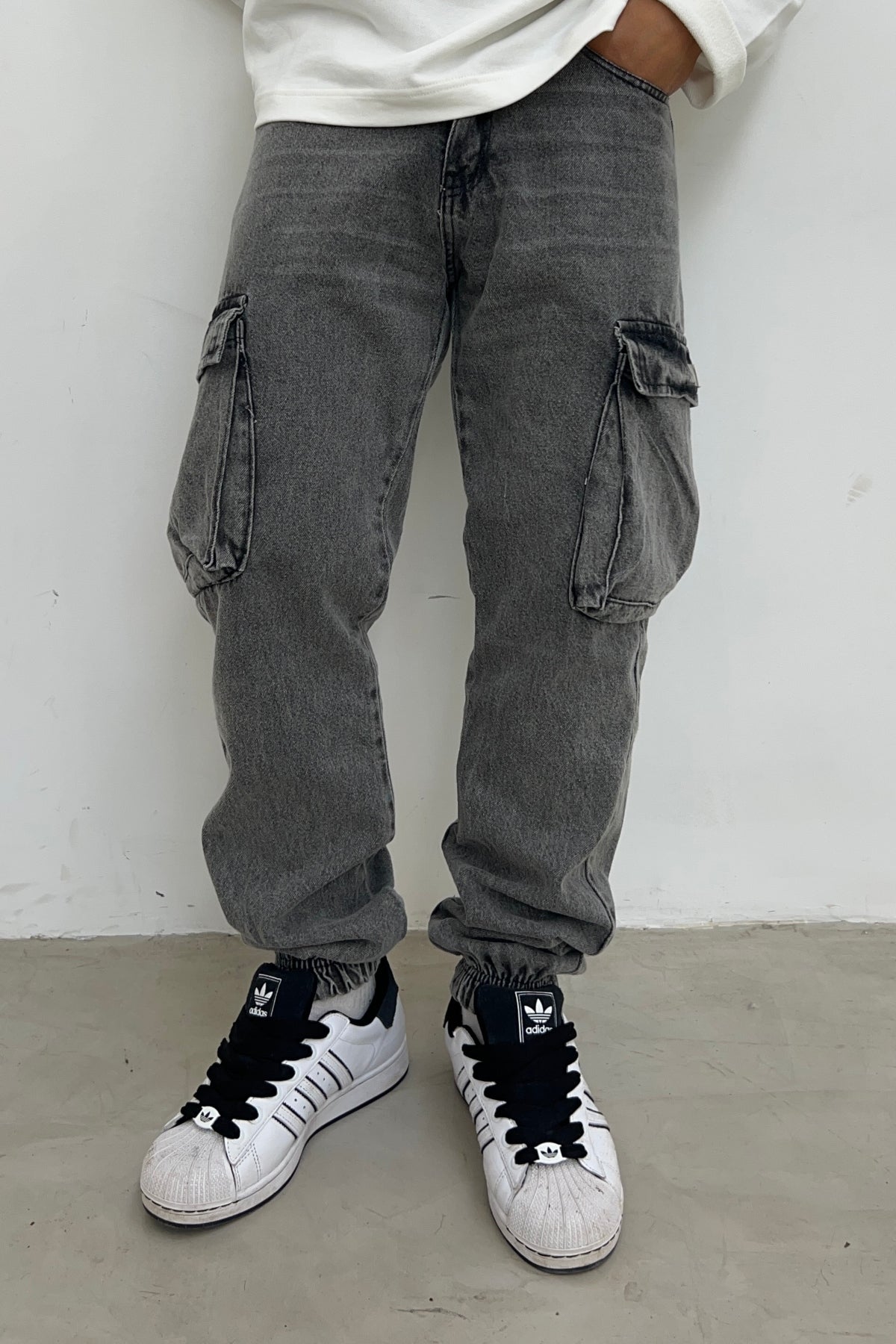 Cargo Puño Atlanta Gris Claro