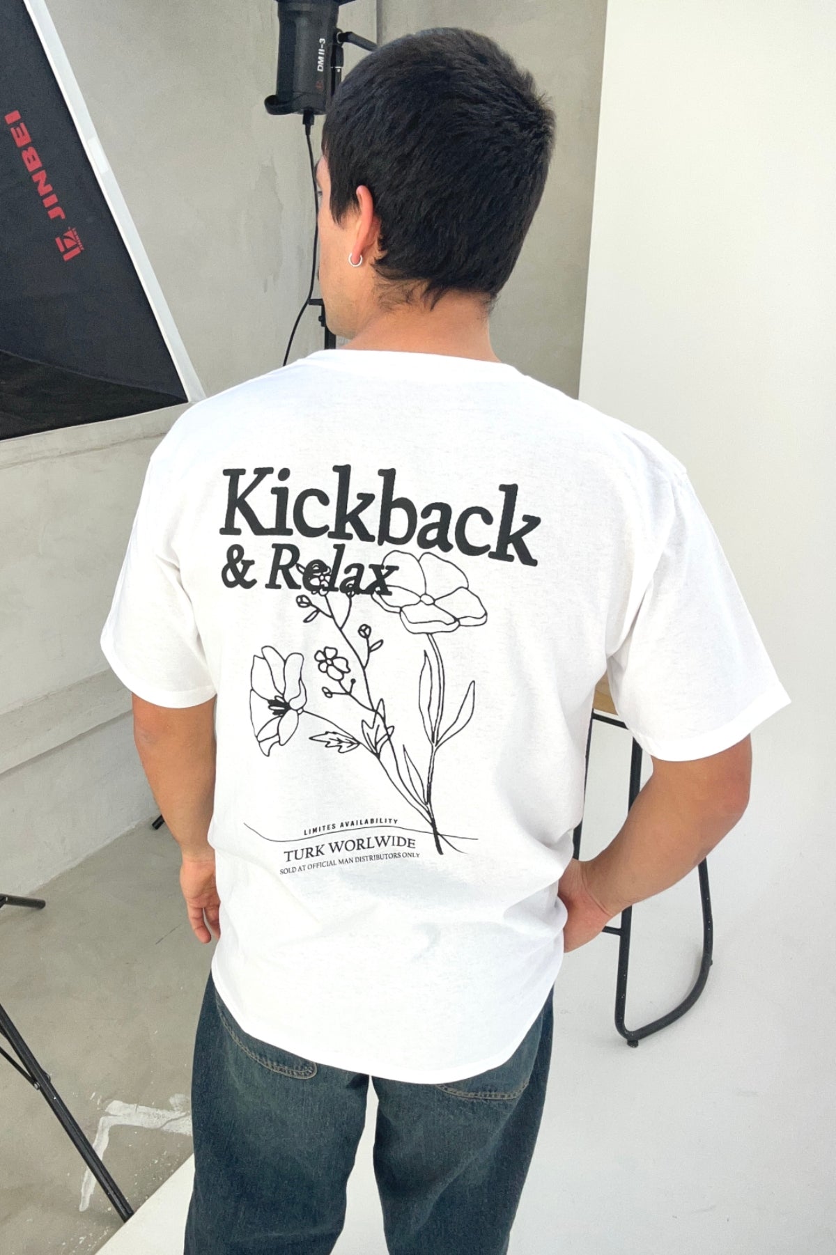 Remera Flowers Blanco