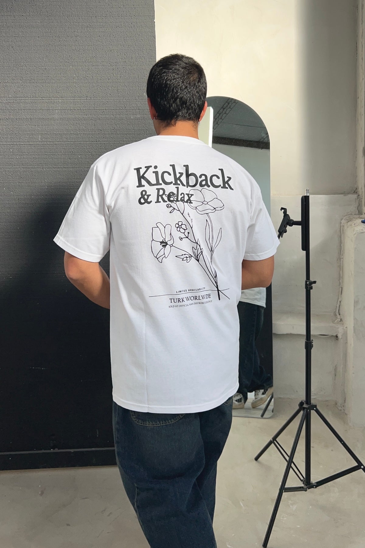 Remera Flowers Blanco