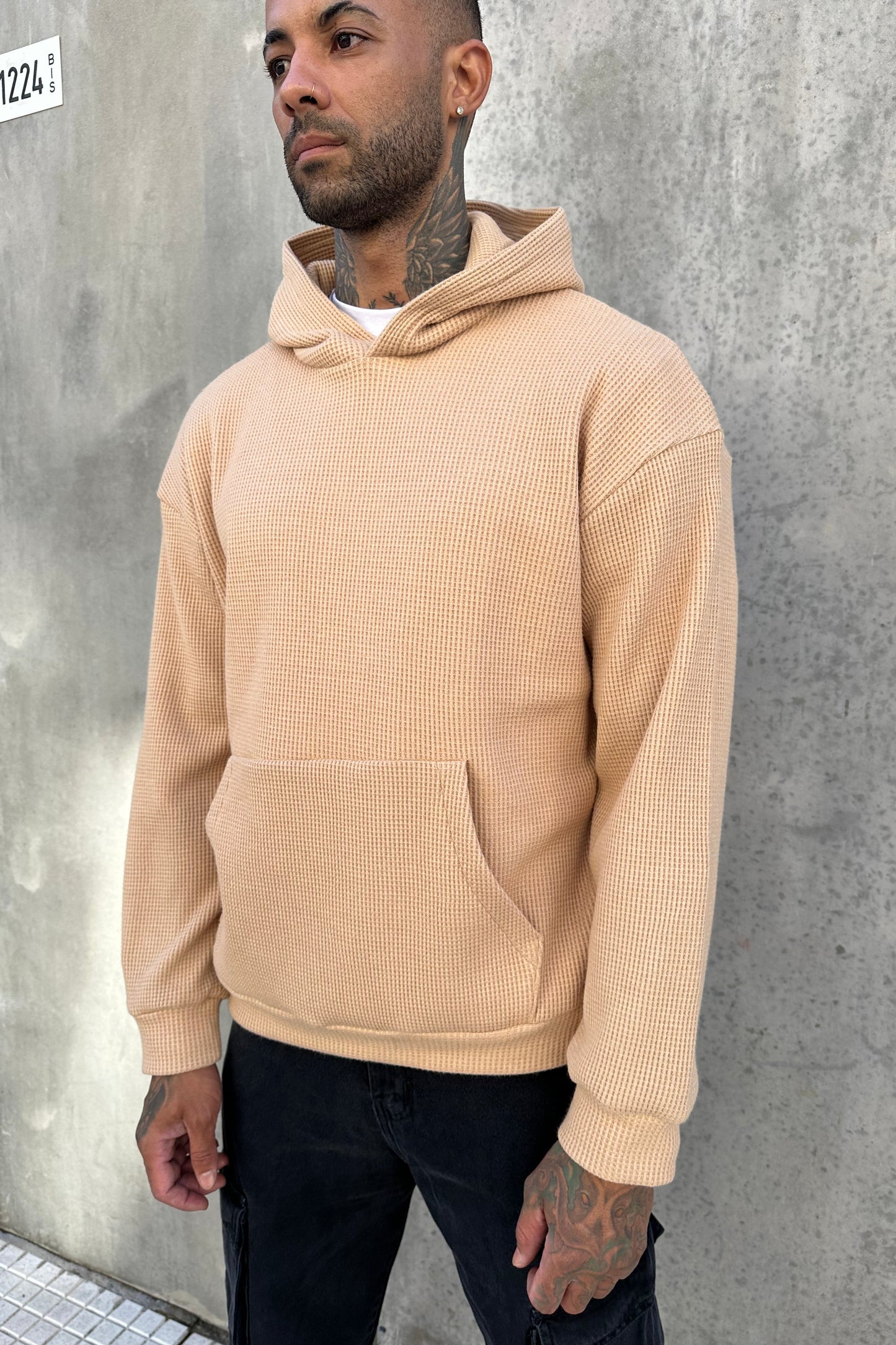 Canguro Tejido Prato Tostado