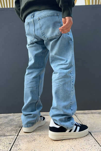 Baggy Liso Kansas Celeste