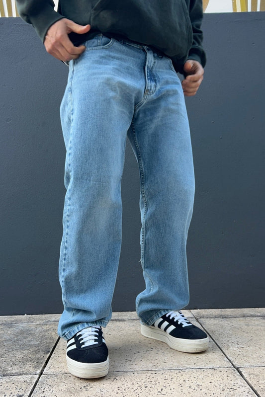 Baggy Liso Kansas Celeste